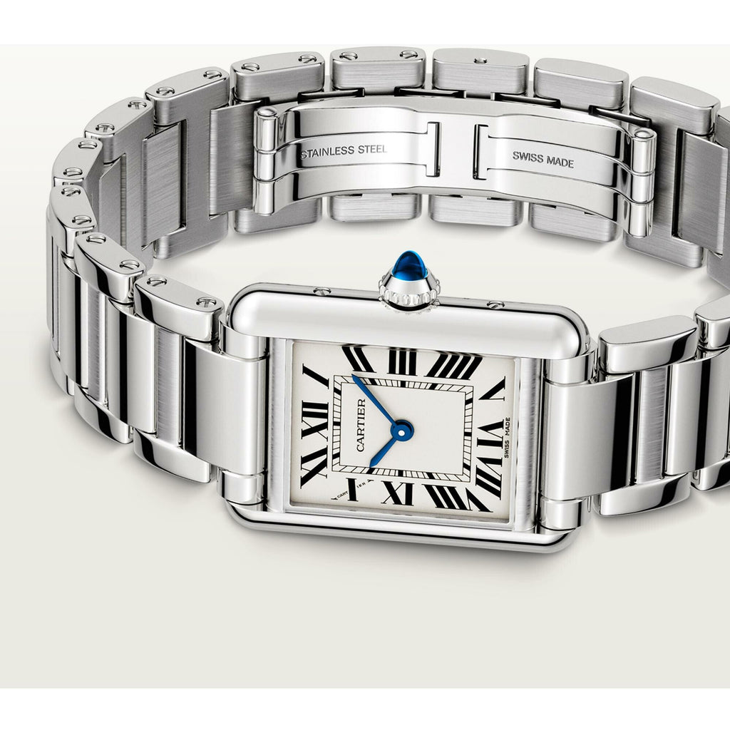 Montre Tank Must, petit modèle, mouvement à quartz High Autonomy, acier
