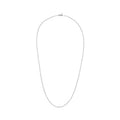 Chaine Arthus Bertrand en or blanc, 60 cm