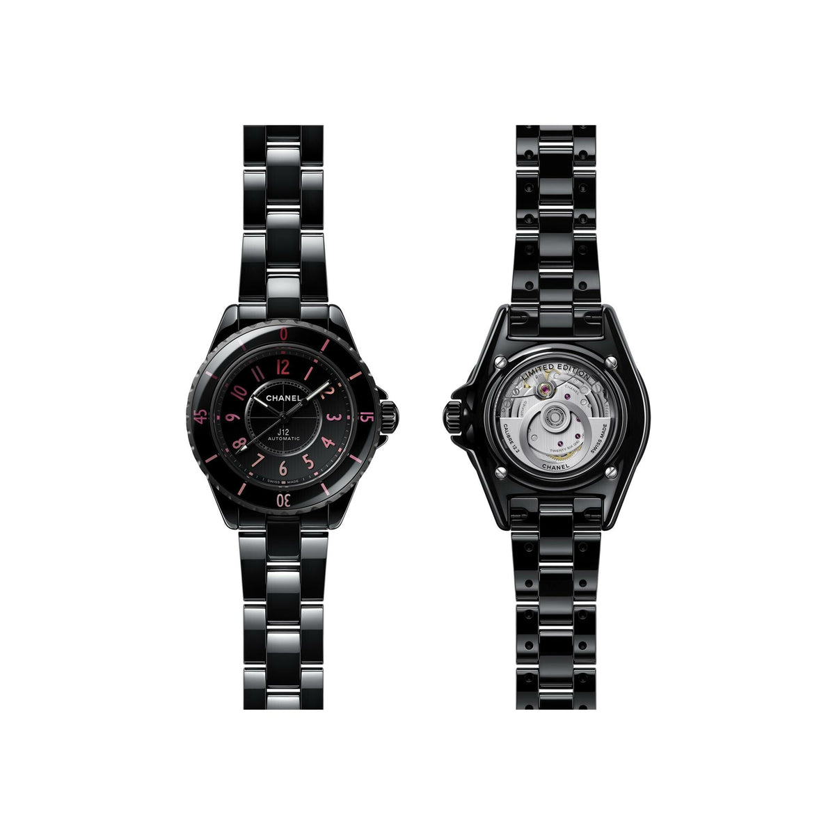 Montre CHANEL J12 Blush Calibre 12.2, 33mm
