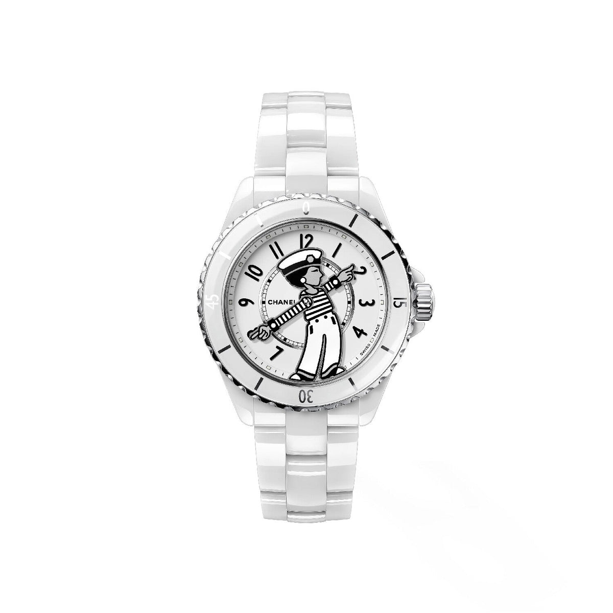 Edition limitée            Montre CHANEL Mademoiselle J12 La Pausa, 38mm