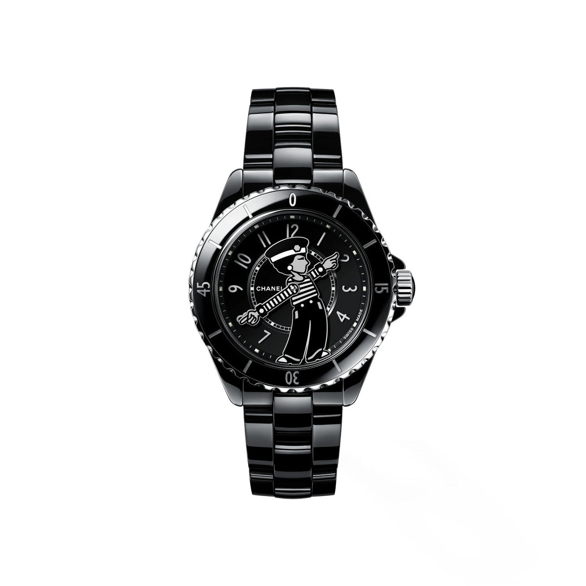 Edition limitée            Montre CHANEL Mademoiselle J12 La Pausa, 38mm