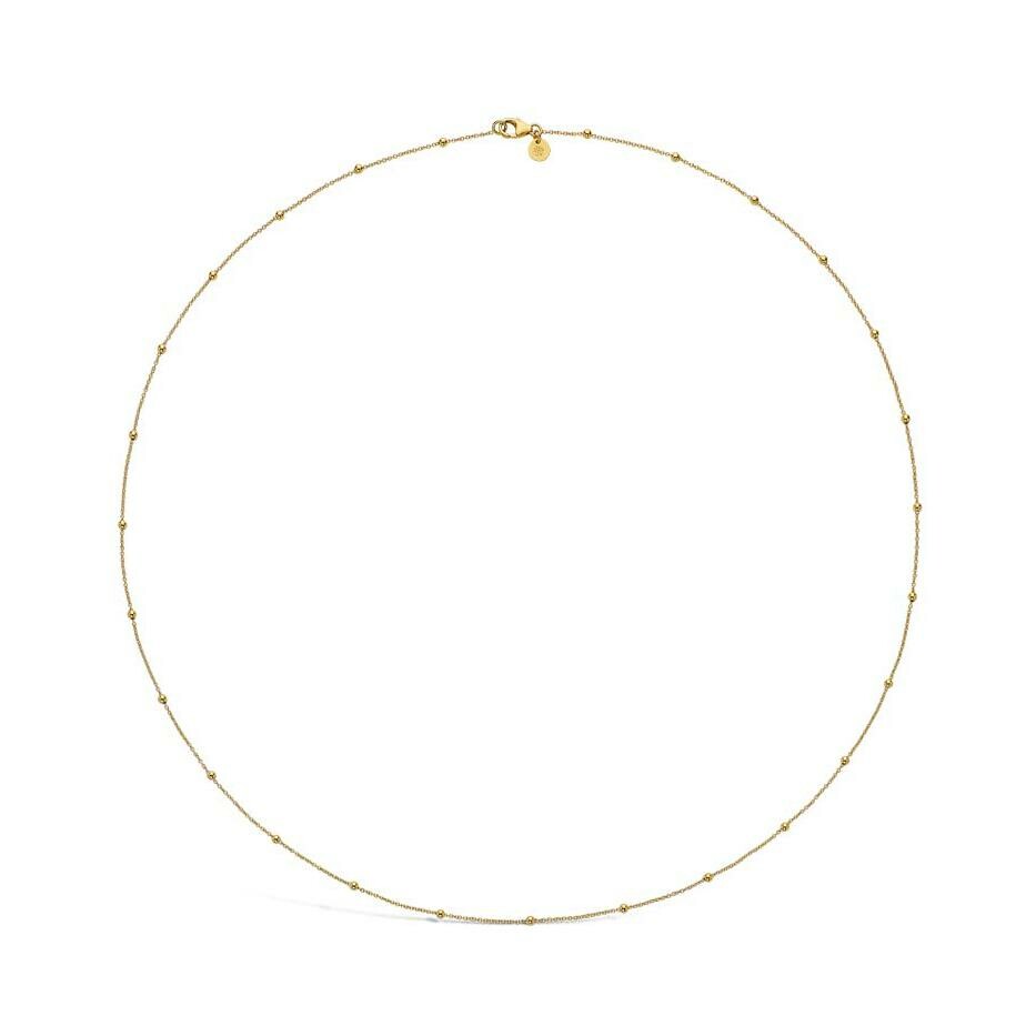 Chaîne boules Arthus Bertrand en or jaune, 45cm