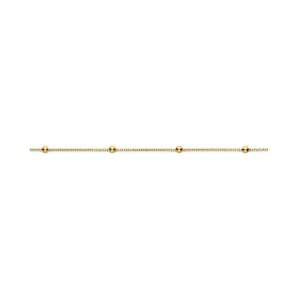 Chaîne boules Arthus Bertrand en or jaune, 45cm