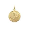Médaille Arthus Bertrand Ange Lumière 18 mm F.  Mince or jaune sablé
