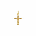 Pendentif Arthus Bertrand Croix Elisa en or jaune, 16mm