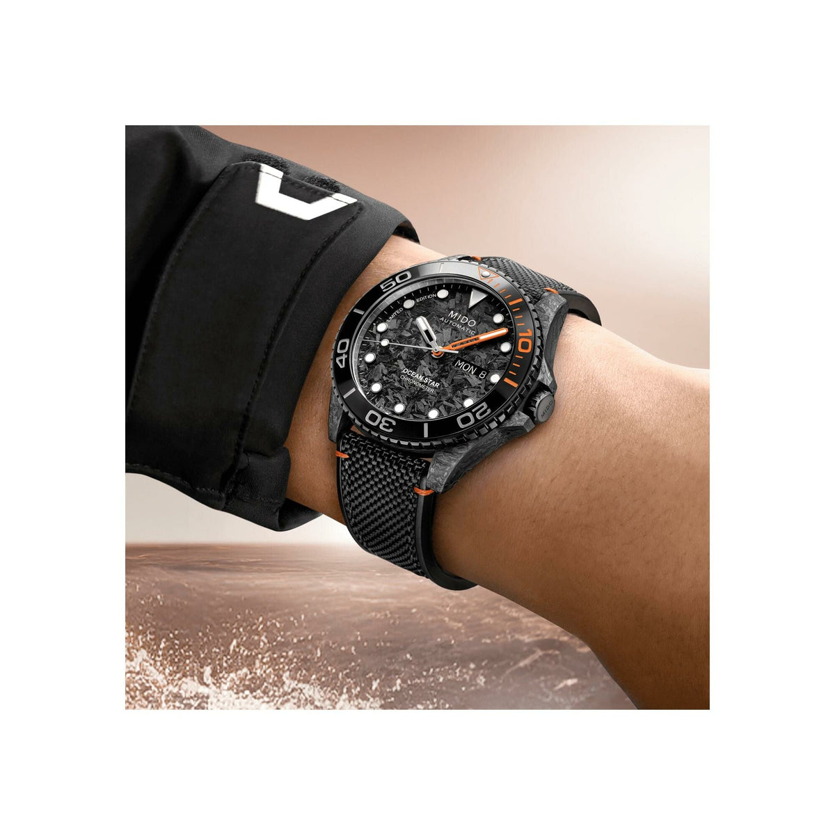 Montre Mido Ocean Star 200C Carbon M042.431.77.081.00 Édition Limitée