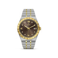 Montre TUDOR Royal boîtier en acier, 38 mm, cadran serti de diamants