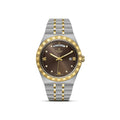 Montre TUDOR Royal boîtier en acier, 41 mm, cadran serti de diamants