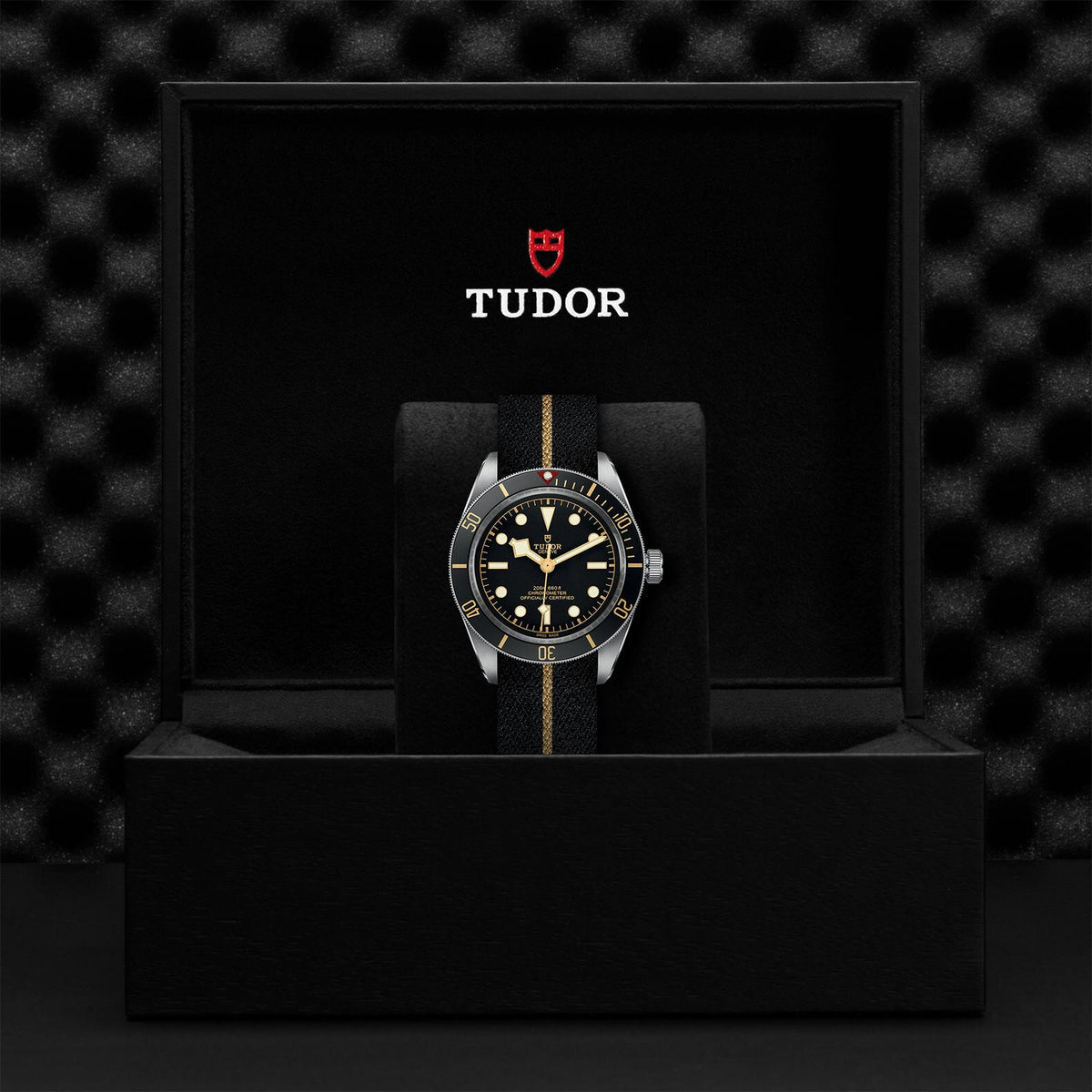 Montre TUDOR Black Bay 58, boîtier en acier 39 mm, bracelet en tissu