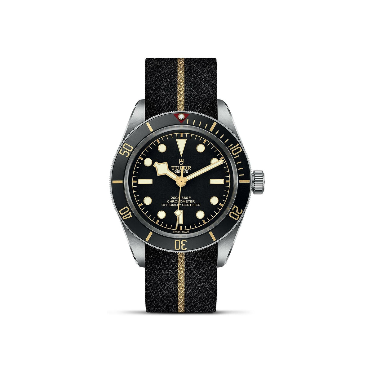 Montre TUDOR Black Bay 58, boîtier en acier 39 mm, bracelet en tissu