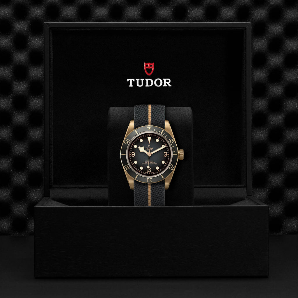 Montre TUDOR Black Bay Bronze boîtier en bronze 43 mm, bracelet en tissu