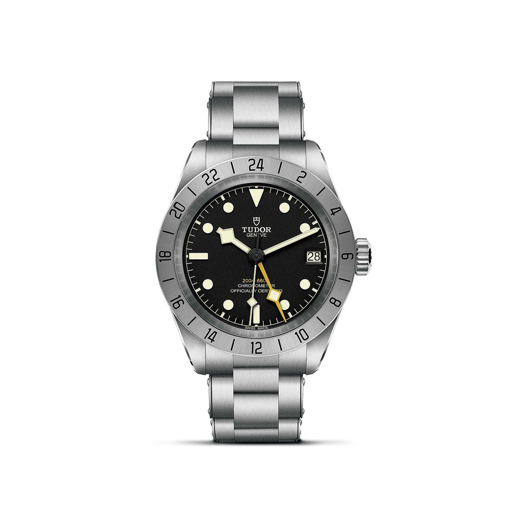 Montre TUDOR Black Bay Pro boîtier en acier 39 mm, bracelet en acier riveté