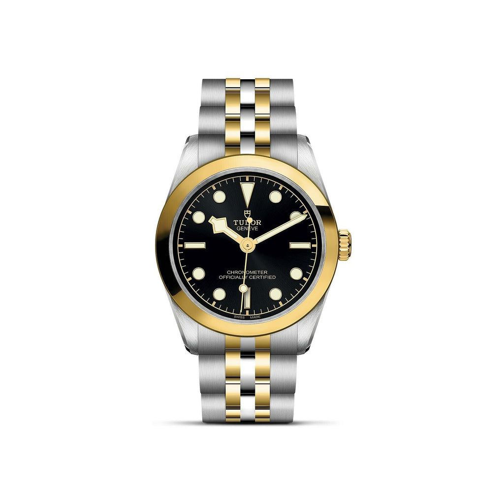 Montre TUDOR Black Bay 31 S&G boîtier en acier 31 mm, bracelet en acier et or jaune
