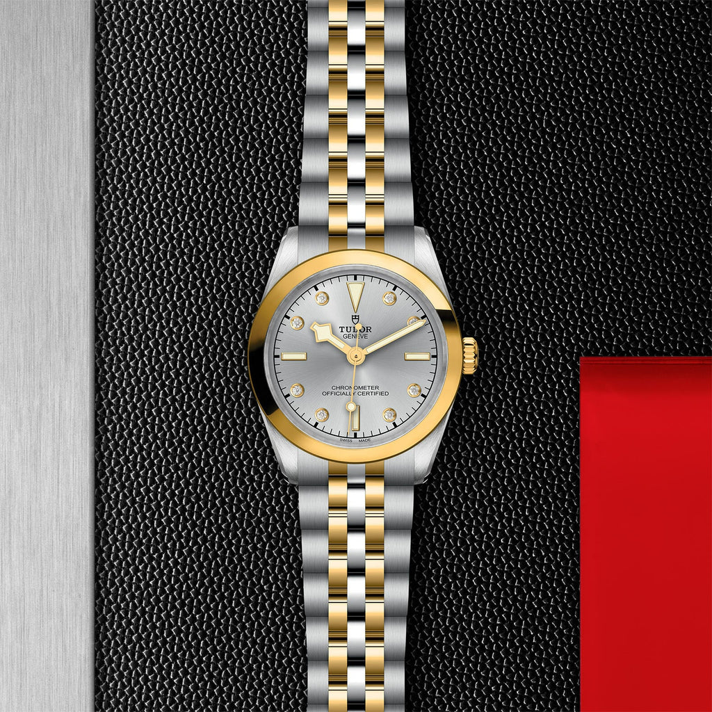 Montre TUDOR Black Bay 31 S&G boîtier en acier 31 mm, bracelet en acier et or jaune