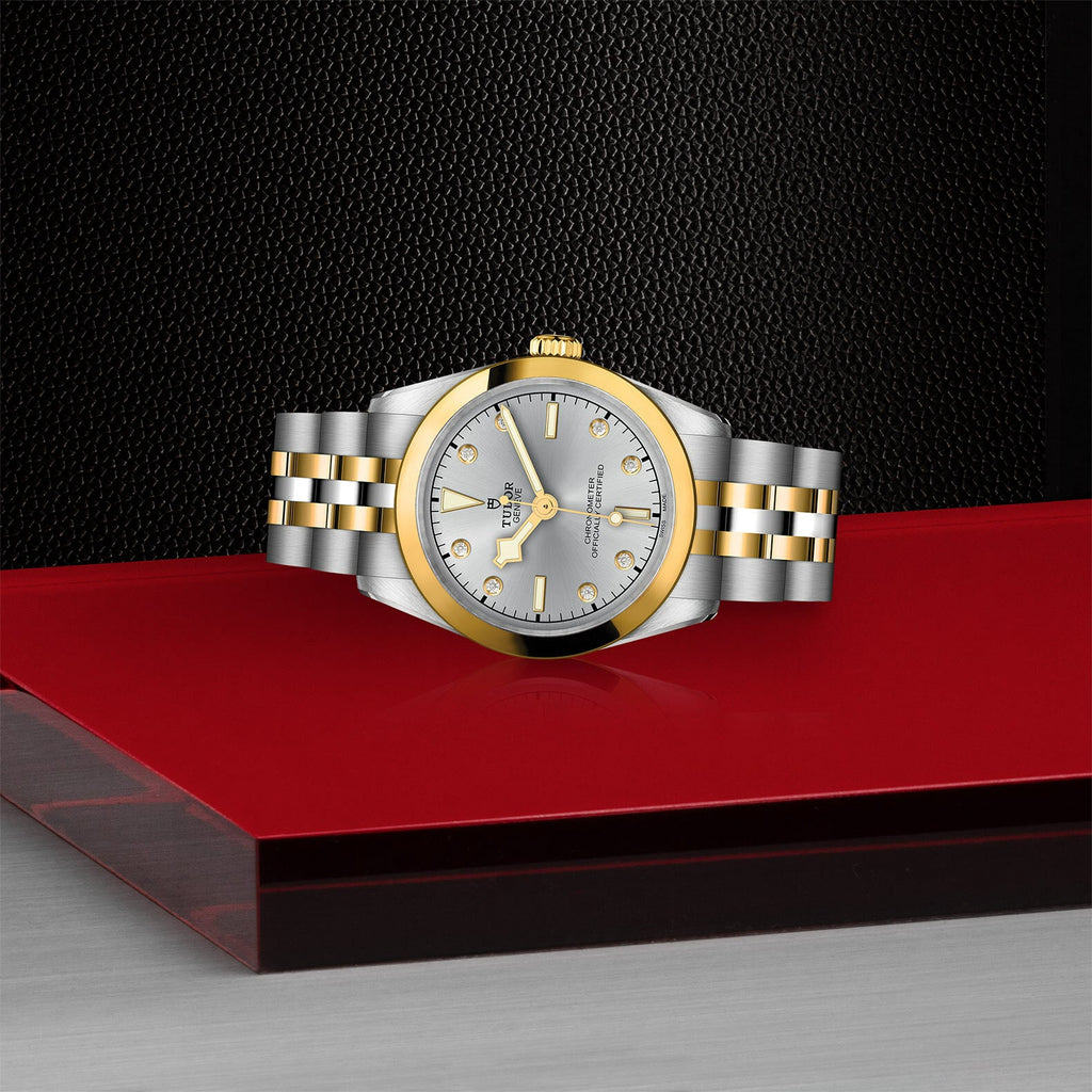 Montre TUDOR Black Bay 31 S&G boîtier en acier 31 mm, bracelet en acier et or jaune