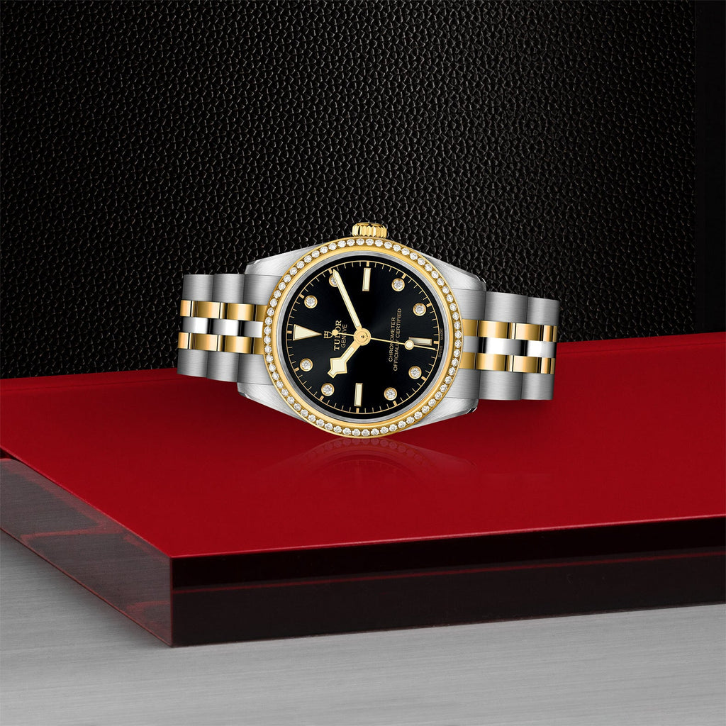 Montre TUDOR Black Bay 31 S&G boîtier en acier 31 mm, bracelet en acier et or jaune