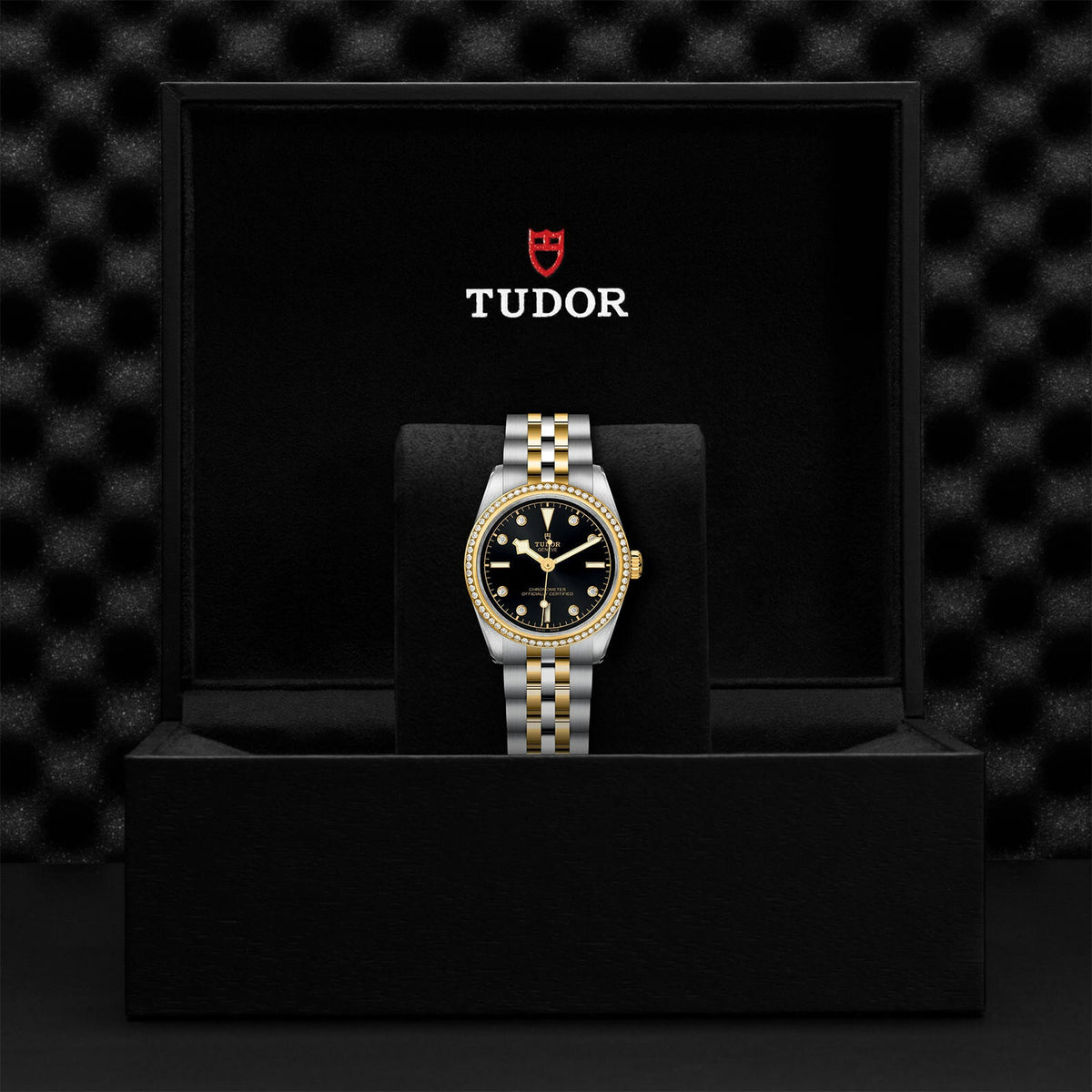Montre TUDOR Black Bay 31 S&G boîtier en acier 31 mm, bracelet en acier et or jaune