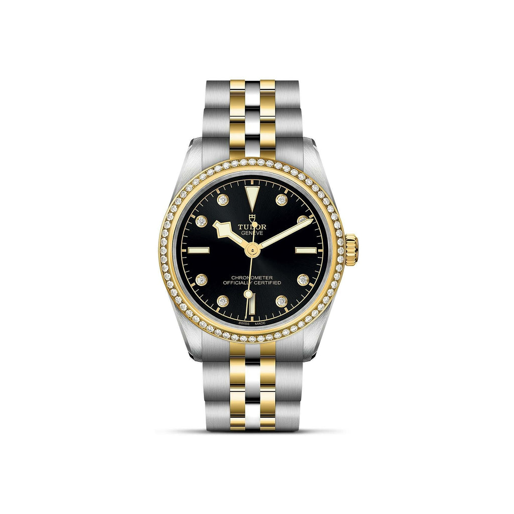 Montre TUDOR Black Bay 31 S&G boîtier en acier 31 mm, bracelet en acier et or jaune