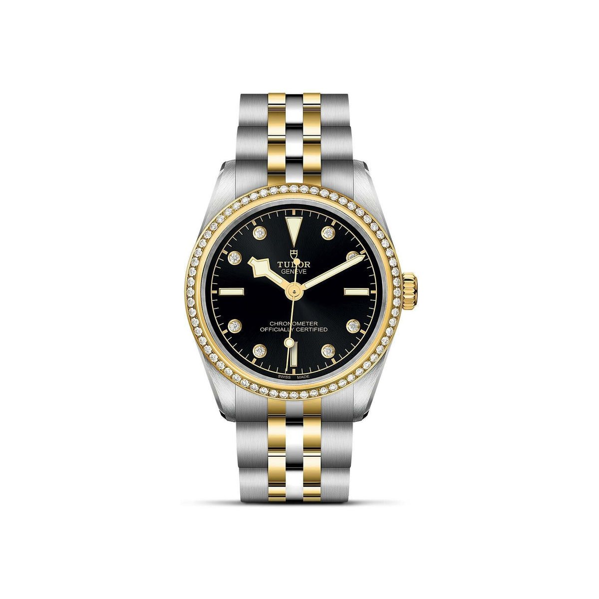 Montre TUDOR Black Bay 31 S&G boîtier en acier 31 mm, bracelet en acier et or jaune