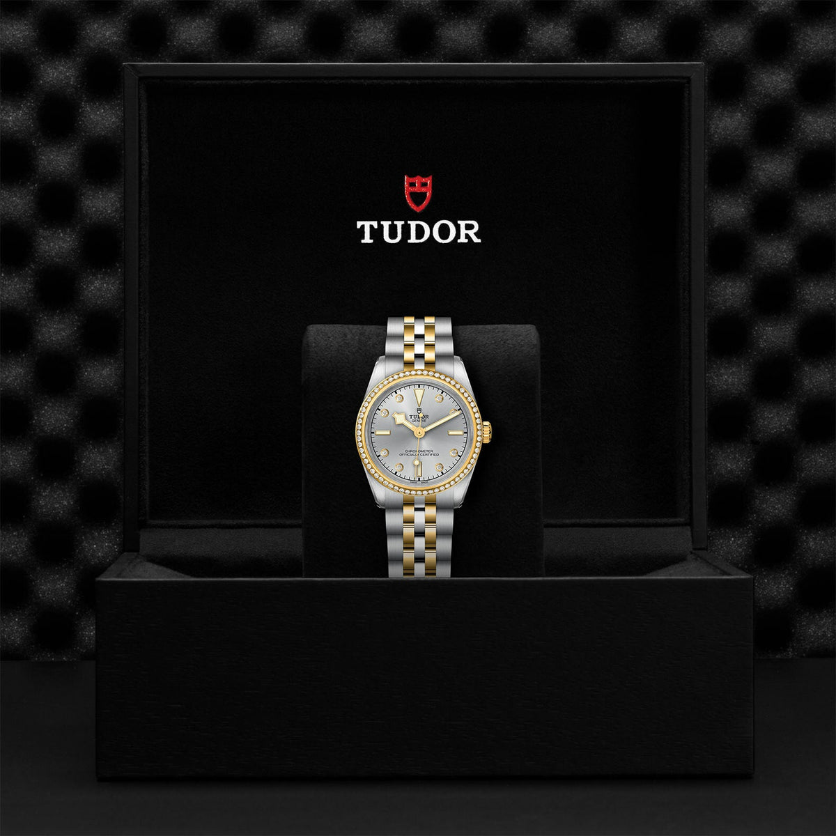Montre TUDOR Black Bay 31 S&G boîtier en acier 31 mm, bracelet en acier et or jaune