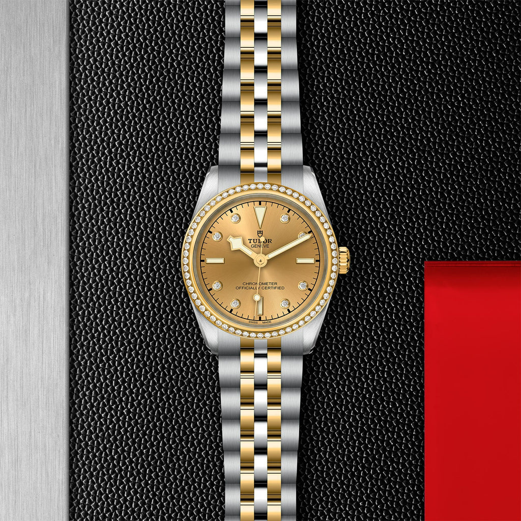 Montre TUDOR Black Bay 31 S&G boîtier en acier 31 mm, bracelet en acier et or jaune