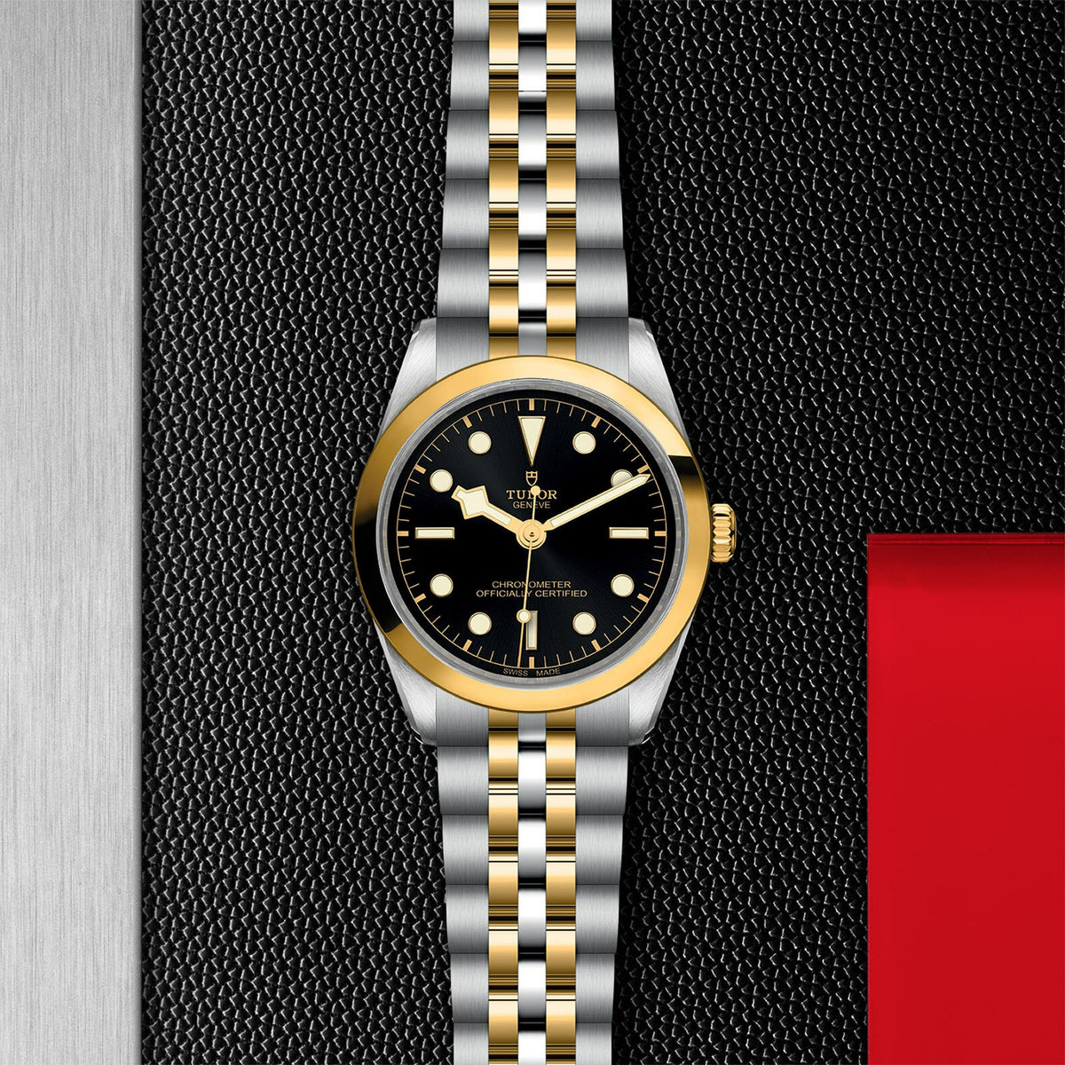 Montre TUDOR Black Bay 36 S&G boîtier en acier 36 mm, bracelet en acier et or jaune