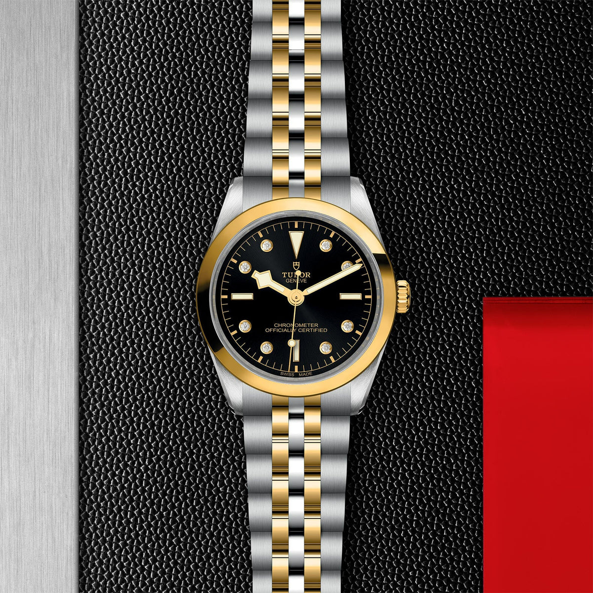Montre TUDOR Black Bay 36 S&G boîtier en acier 36 mm, bracelet en acier et or jaune