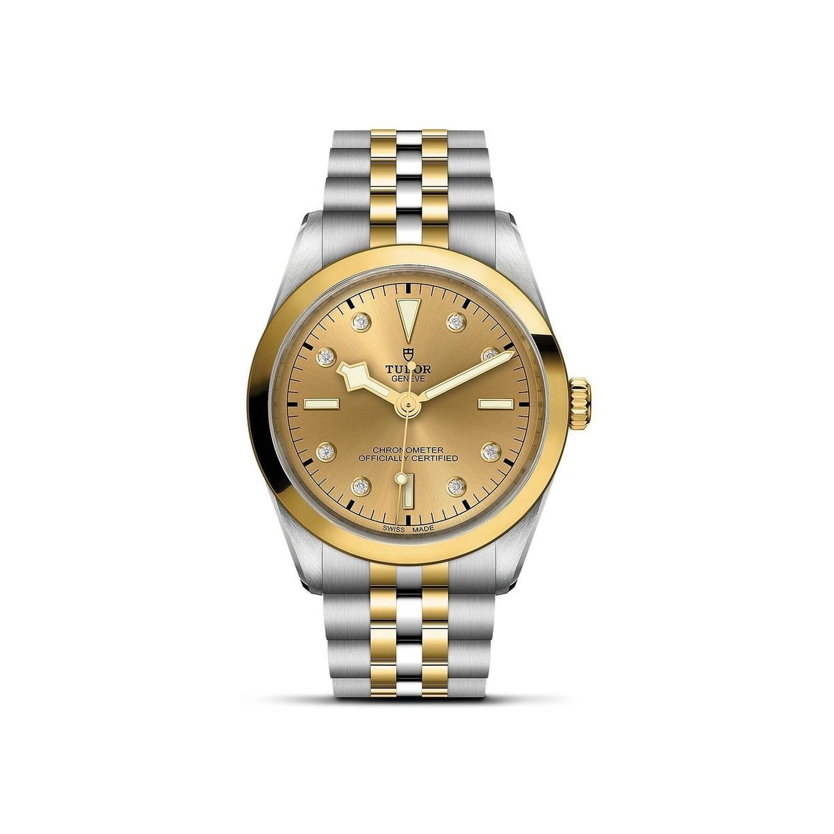 Montre TUDOR Black Bay 36 S&G boîtier en acier 36 mm, bracelet en acier et or jaune