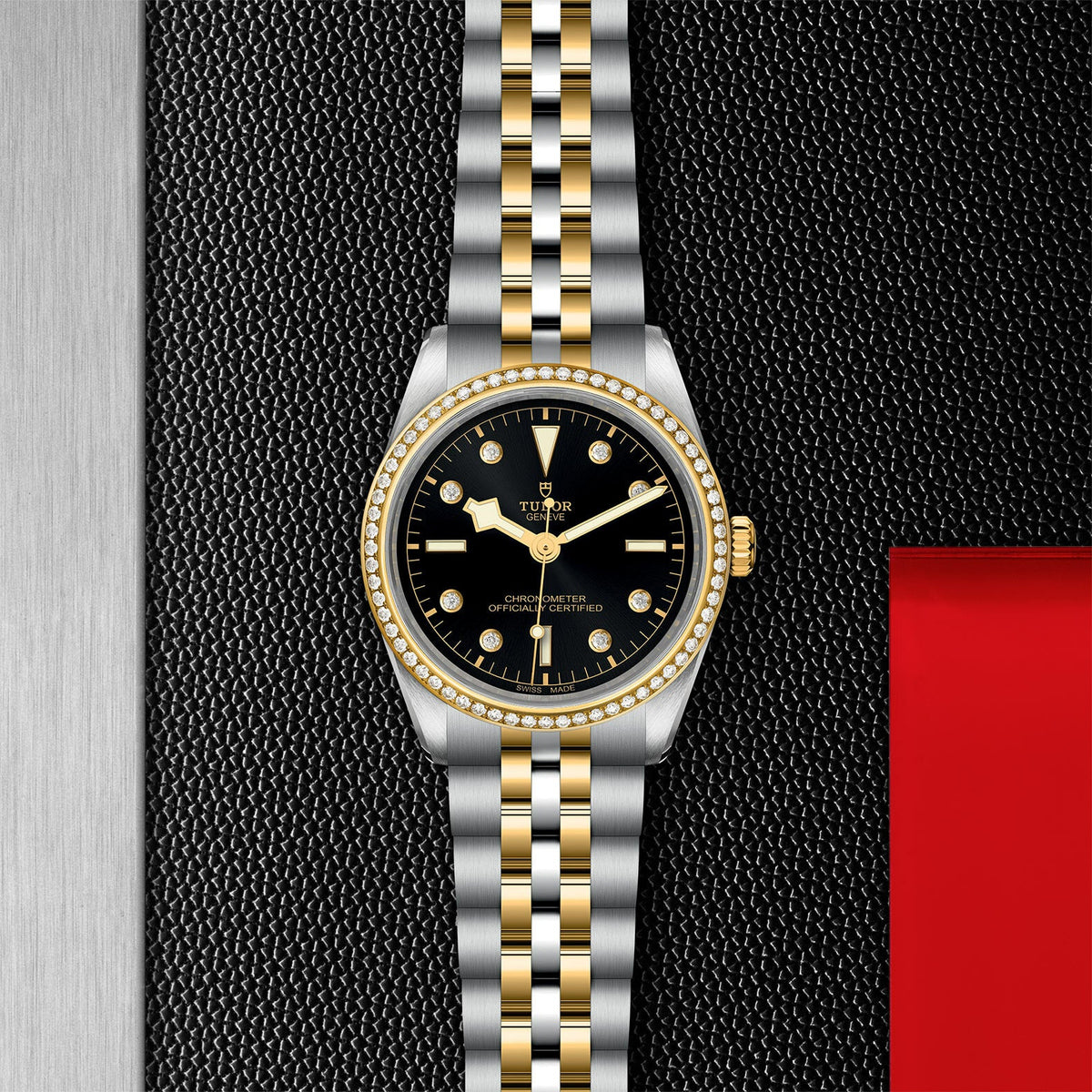 Montre TUDOR Black Bay 36 S&G boîtier en acier 36 mm, bracelet en acier et or jaune