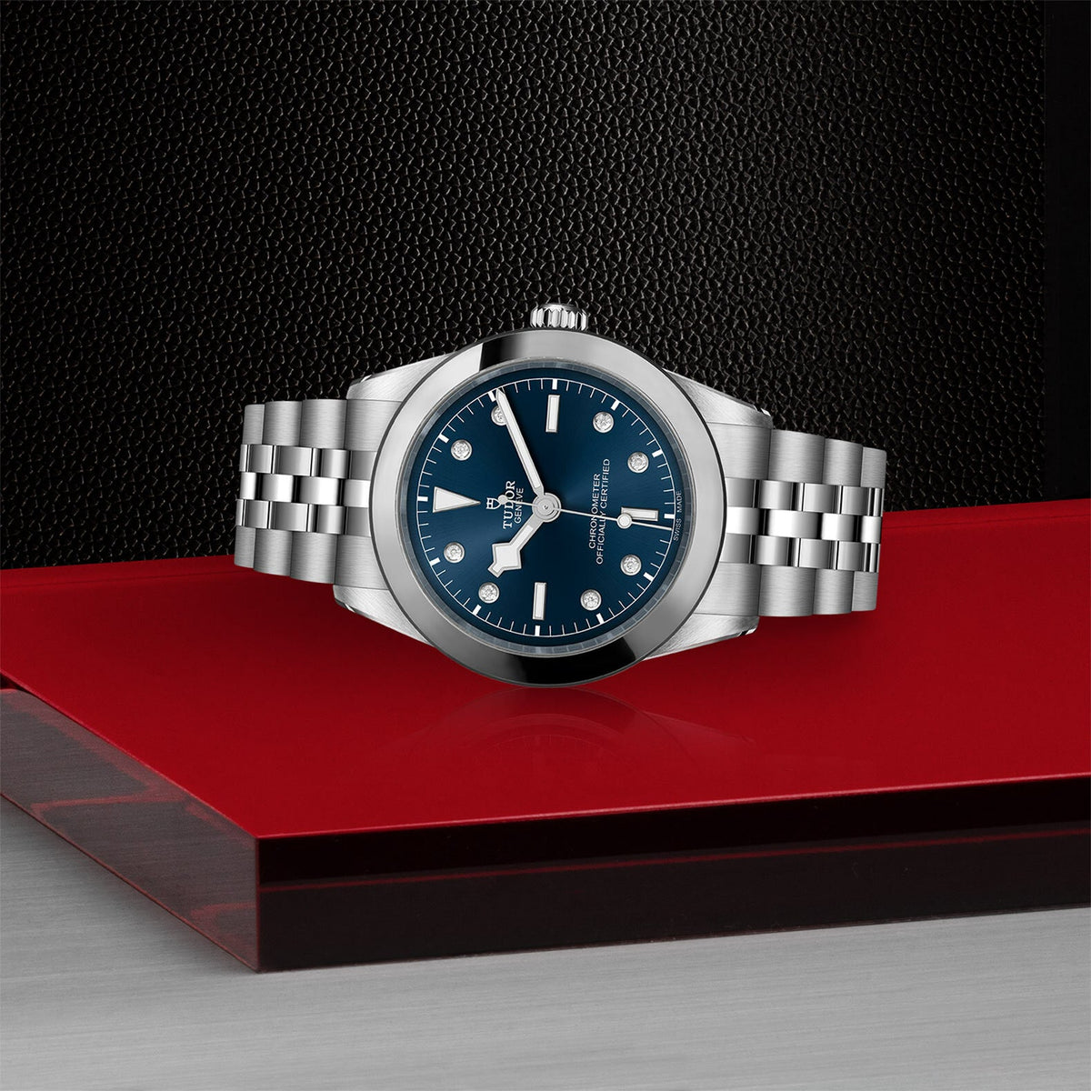 Montre TUDOR Black Bay 39 boîtier en acier, 39 mm, bracelet en acier