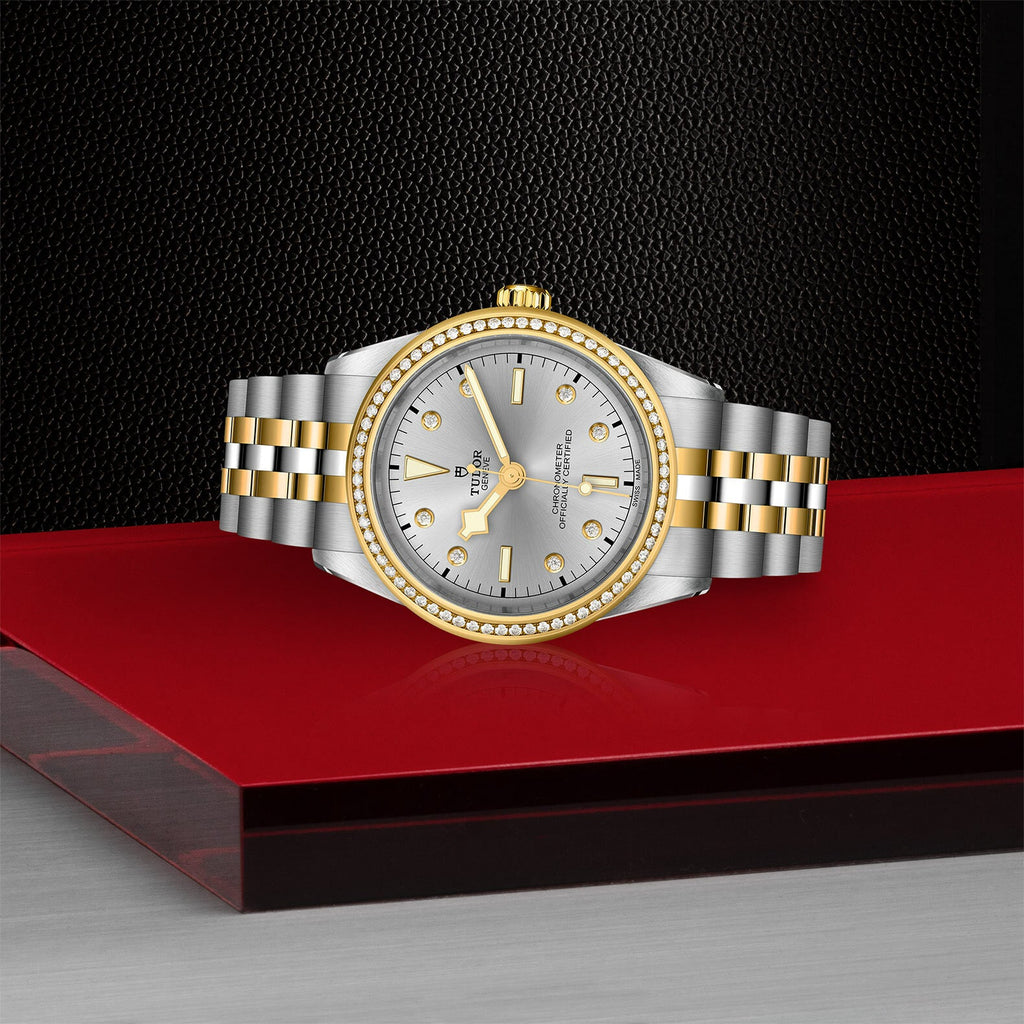 Montre TUDOR Black Bay 39 S&G boîtier en acier 39 mm, bracelet en acier et or jaune