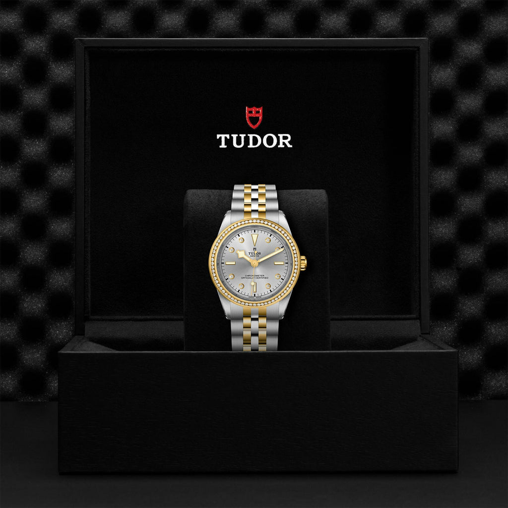 Montre TUDOR Black Bay 39 S&G boîtier en acier 39 mm, bracelet en acier et or jaune