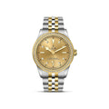 Montre TUDOR Black Bay 39 S&G boîtier en acier 39 mm, bracelet en acier et or jaune