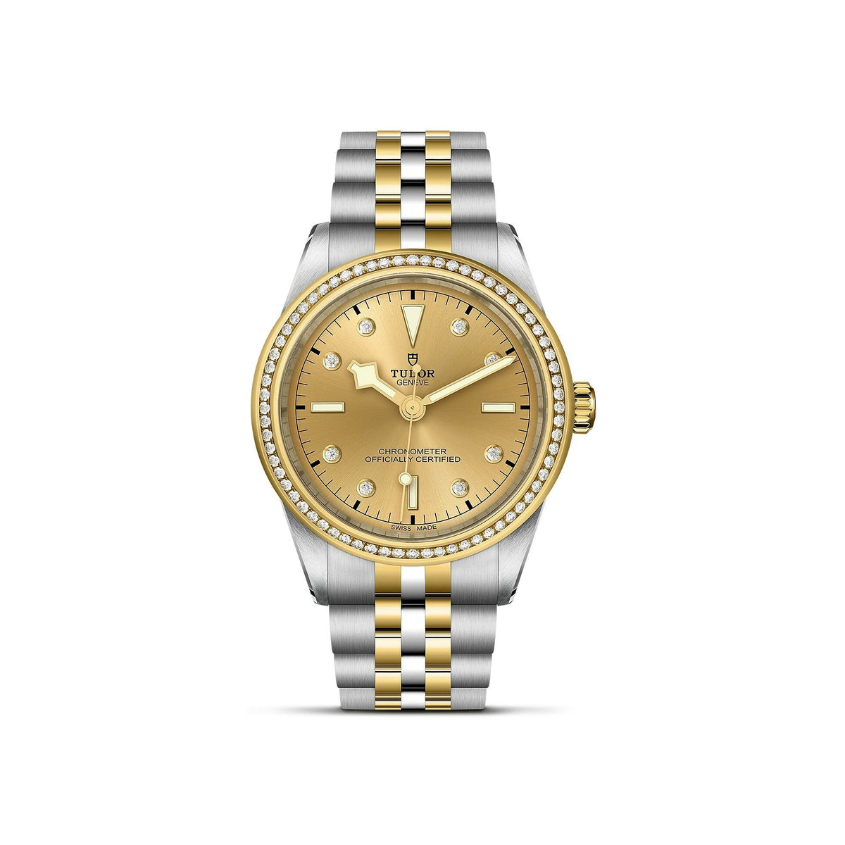 Montre TUDOR Black Bay 39 S&G boîtier en acier 39 mm, bracelet en acier et or jaune
