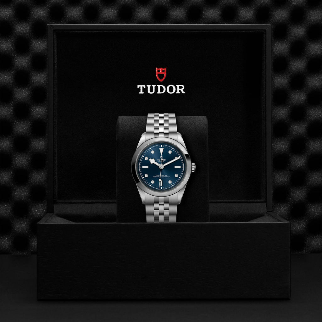 Montre TUDOR Black Bay 41 boîtier en acier, 41 mm, bracelet en acier