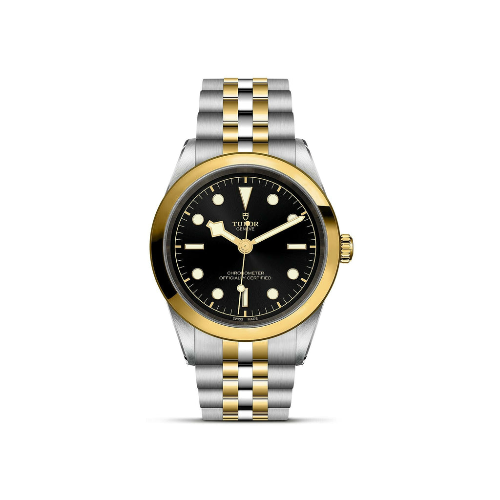 Montre TUDOR Black Bay 41 S&G boîtier en acier 41 mm, bracelet en acier et or jaune