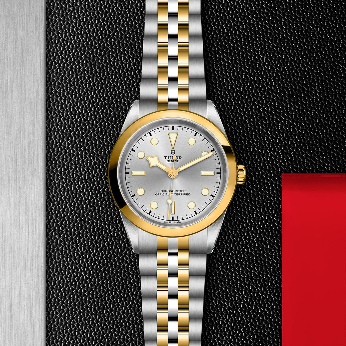 Montre TUDOR Black Bay 41 S&G boîtier en acier 41 mm, bracelet en acier et or jaune
