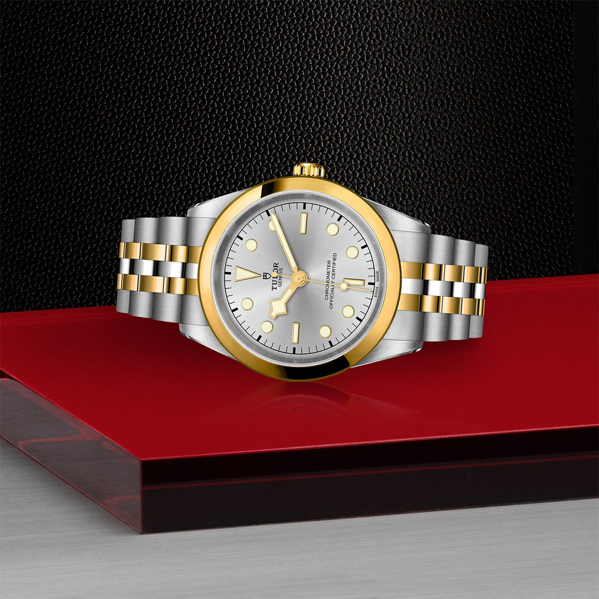 Montre TUDOR Black Bay 41 S&G boîtier en acier 41 mm, bracelet en acier et or jaune