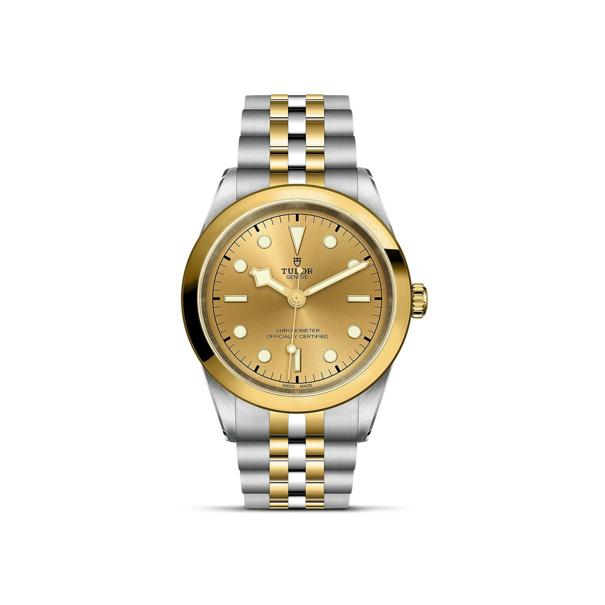 Montre TUDOR Black Bay 41 S&G boîtier en acier 41 mm, bracelet en acier et or jaune