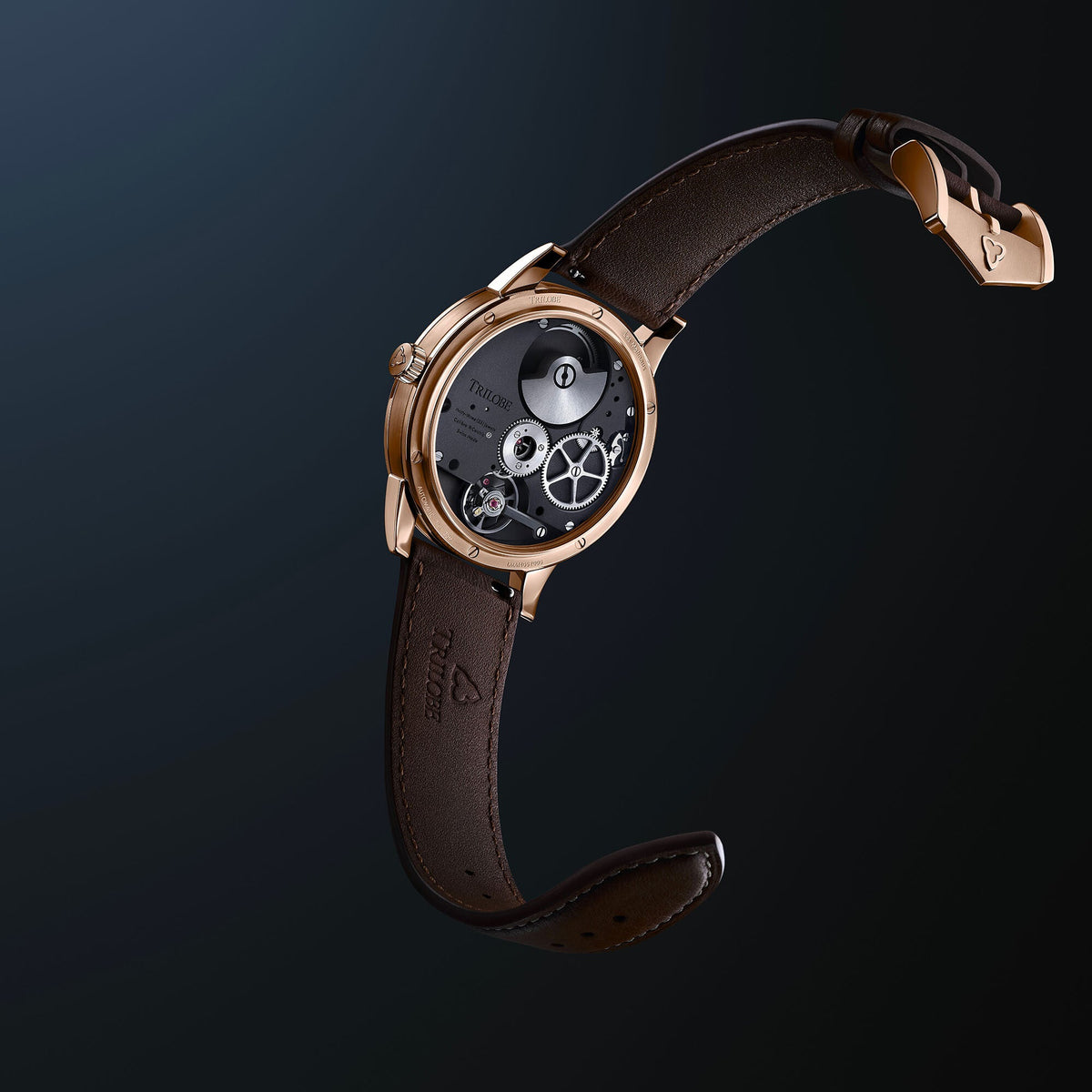 Montre Trilobe Les Matinaux Argent Soleillé