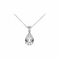 Pendentif en or blanc et diamant