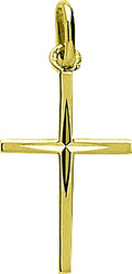 Pendentif croix en or 18 ct 360-368