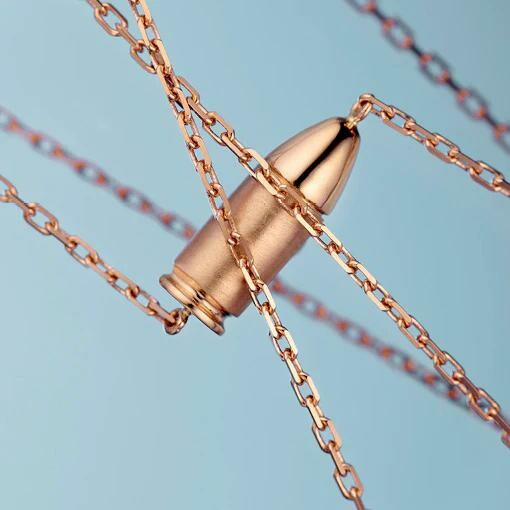 Collier Akillis Mini Bang Bang en or rose