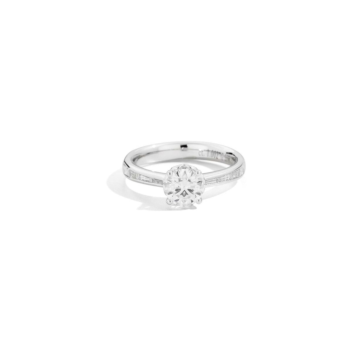 Bague Recarlo Anniversary 10ème anniversaire en or blanc et diamant, taille 51