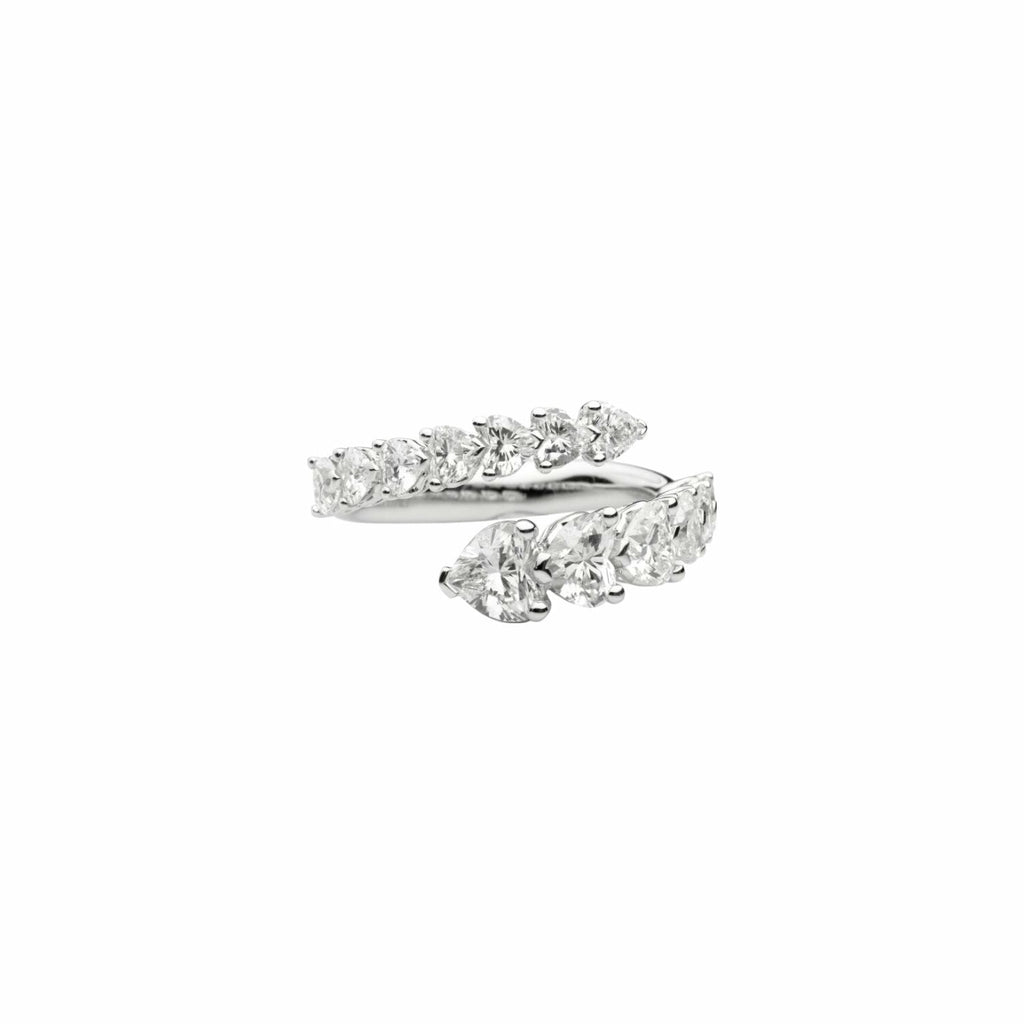 Bague Recarlo Anniversary Love en or blanc et diamants