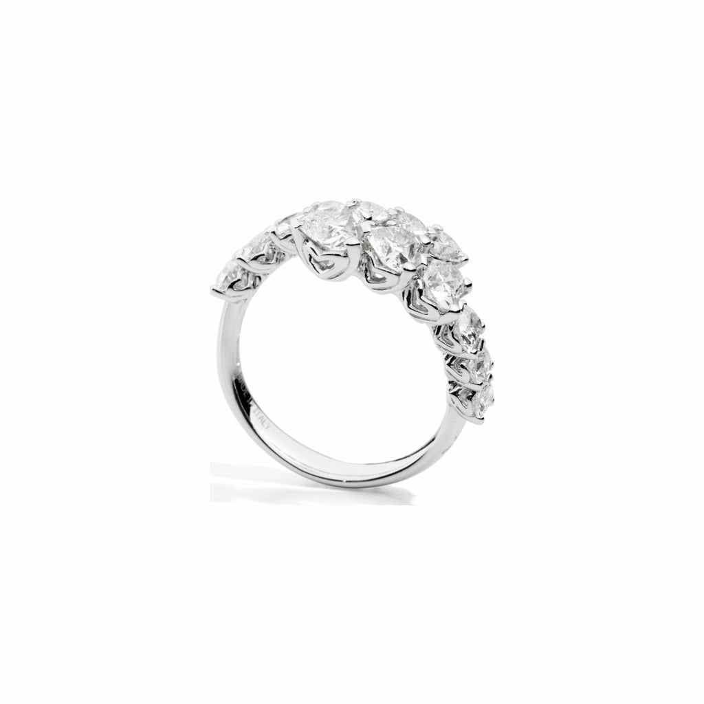 Bague Recarlo Anniversary Love en or blanc et diamants