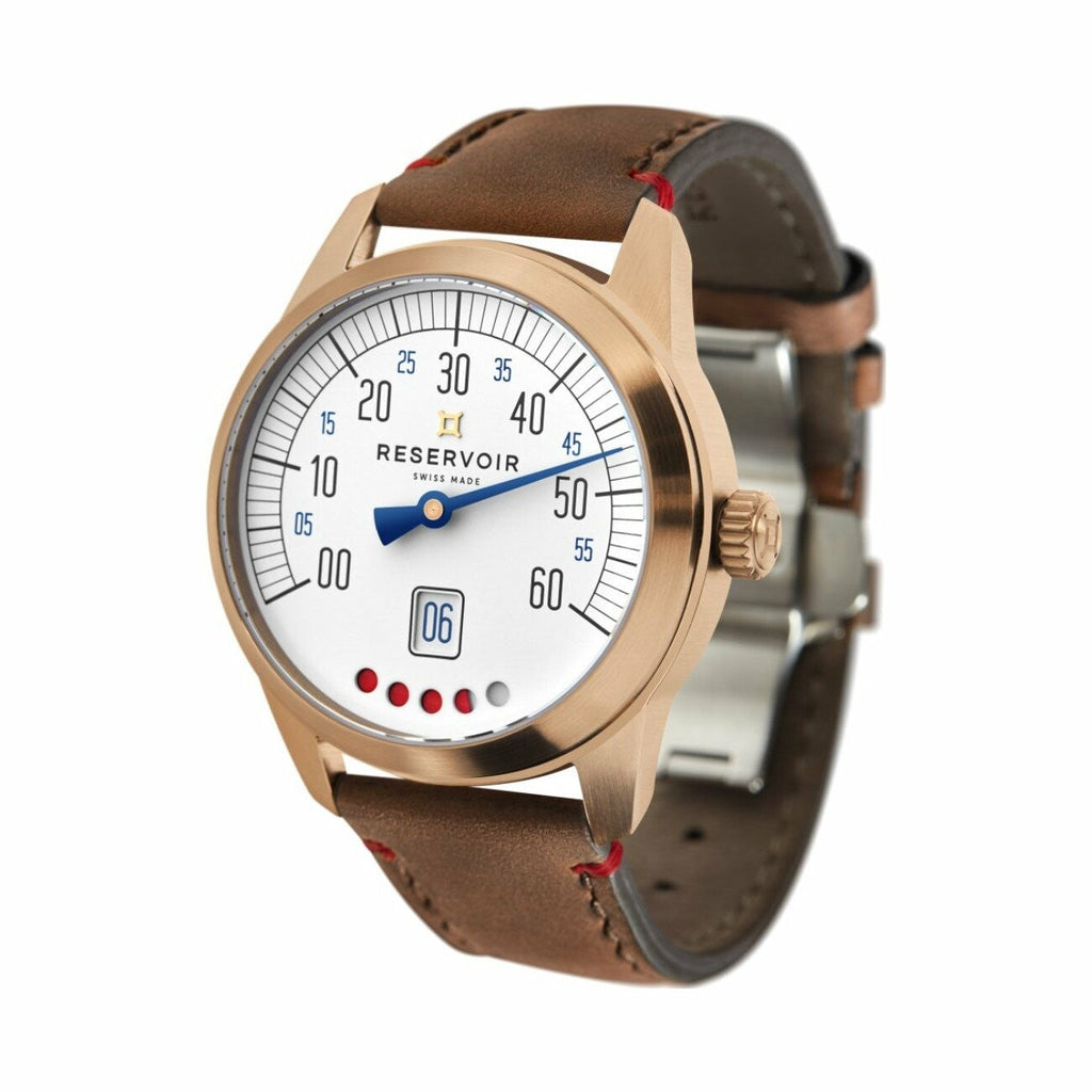 Coup de cœur            Montre RESERVOIR Tiefenmesser Bronze