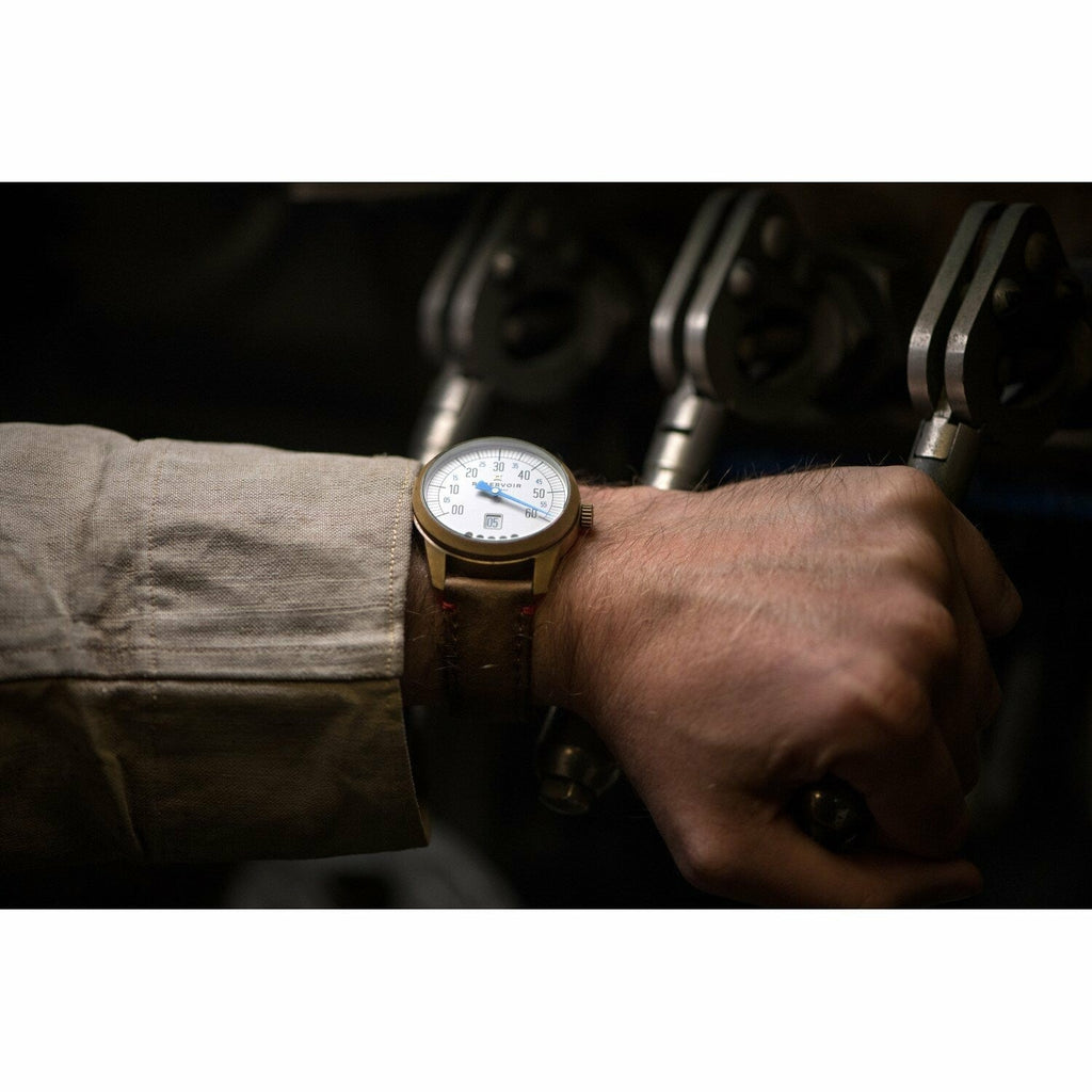 Coup de cœur            Montre RESERVOIR Tiefenmesser Bronze