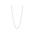 Collier Gigi Clozeau Classique en or rose et résine jade, taille 33cm