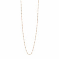 Collier Gigi Clozeau Classique en or rose et résine opale, 60cm